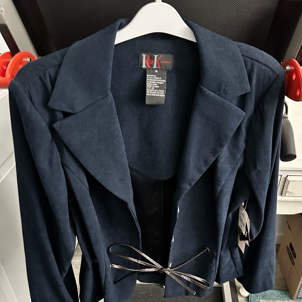 R&K Women's Navy Jacket